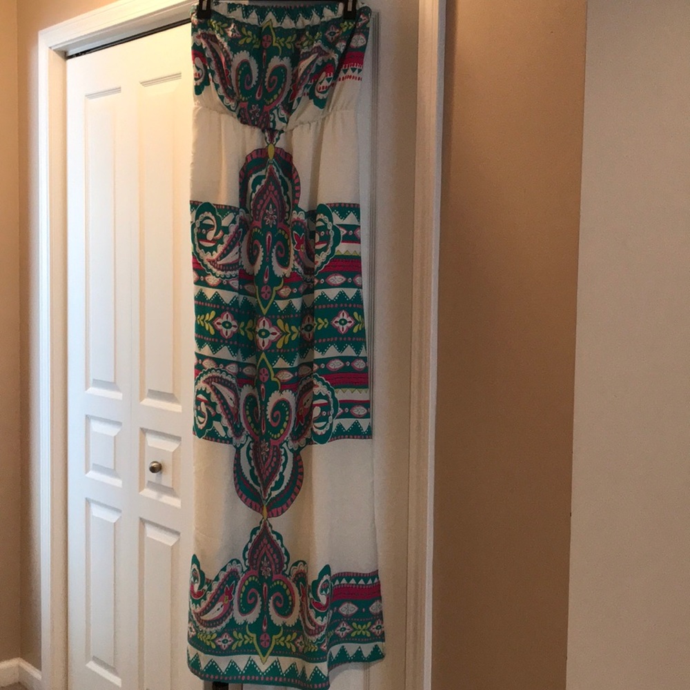 Strapless Maxi Dress